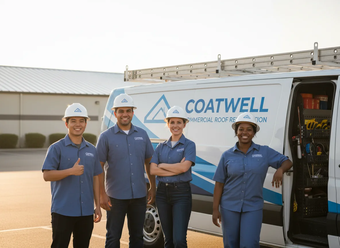 Commercial roof coating company in Freeman Spur, IL